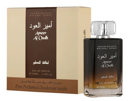 Ameer Al Oudh Eau de Parfum Spray 100ml (3.4 oz) by Lattafa
